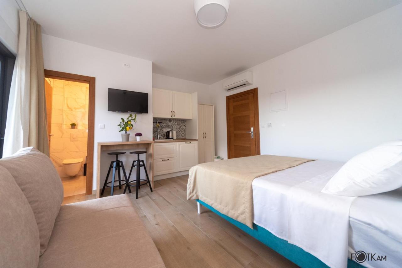 Libar Studio Apartments Baska Voda Exterior photo
